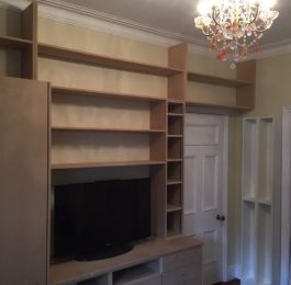 Purpose made MDF storage units: Click Here To View Larger Image