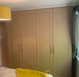 Purpose made MDF wardrobes: Click Here To View Larger Image