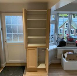 Purpose made MDF storage unit: Click Here To View Larger Image