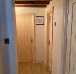 New purpose made softwood door frames and architrave and cottage style internal doors: Click Here To View Larger Image
